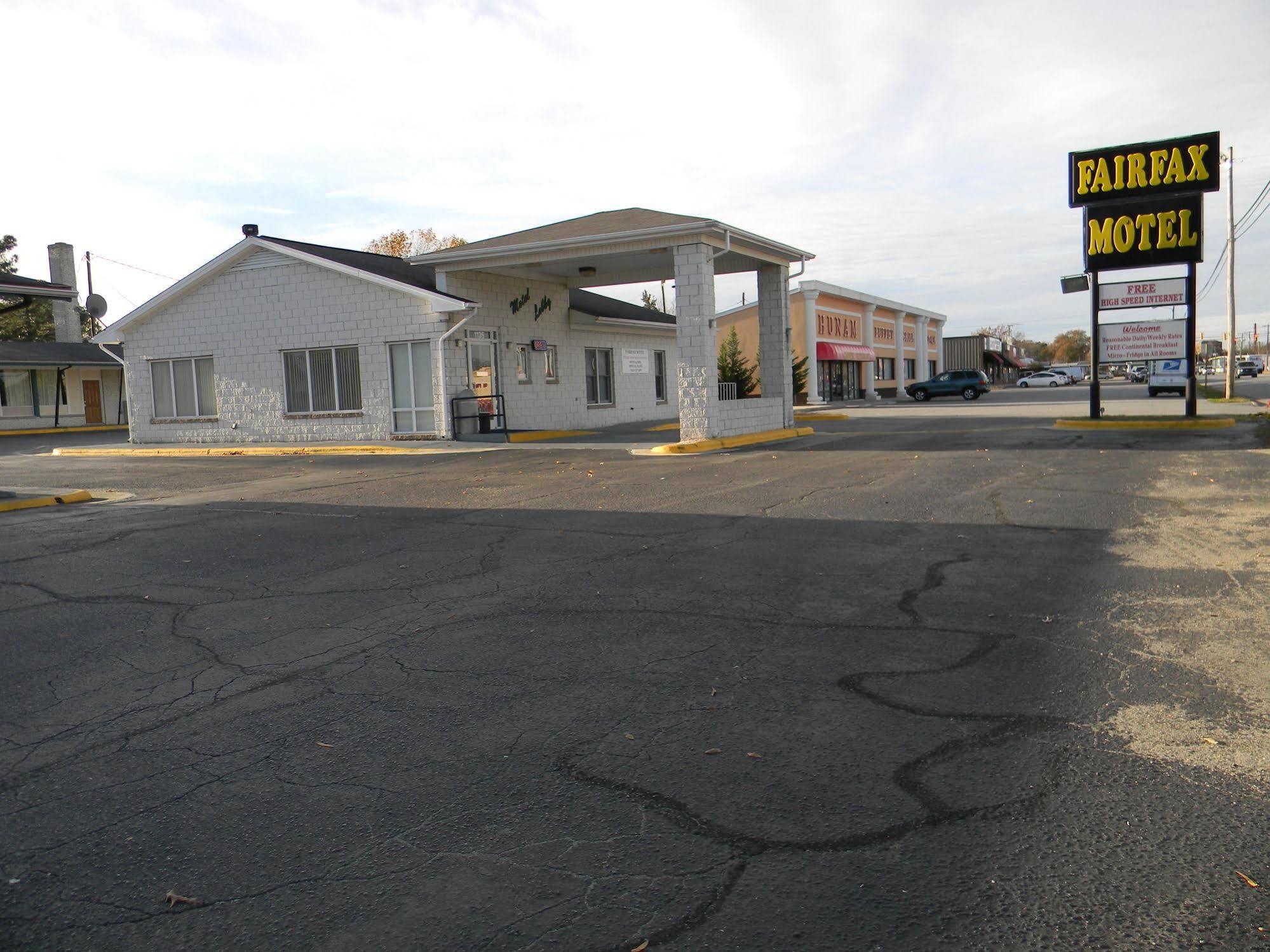 Fairfax Motel Roanoke Rapids Buitenkant foto